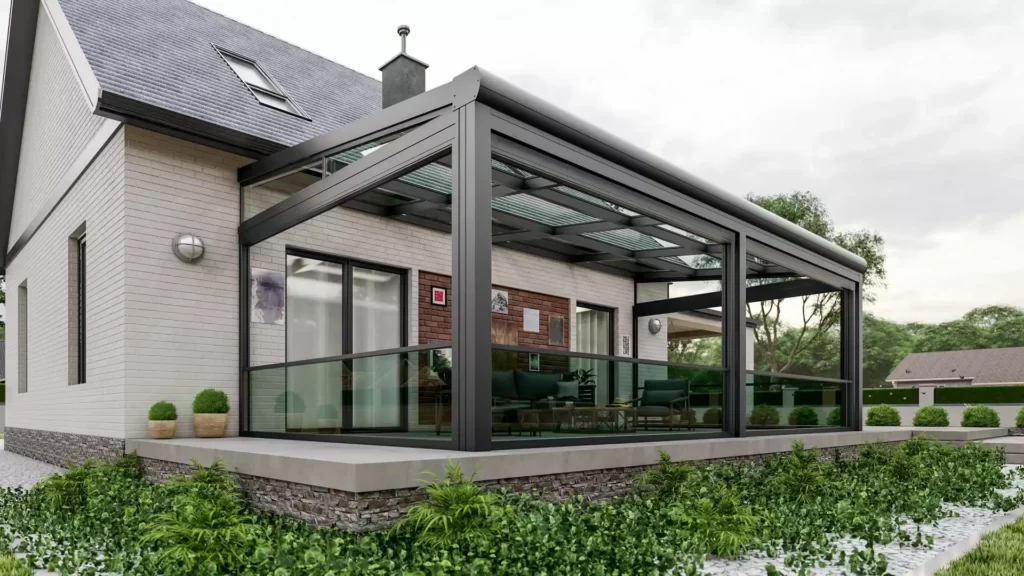 Kis Bahcesi Giyotin Veranda 1